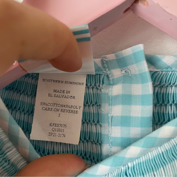 Southern Sunshine Smocked Dress - Picture 5 of 7